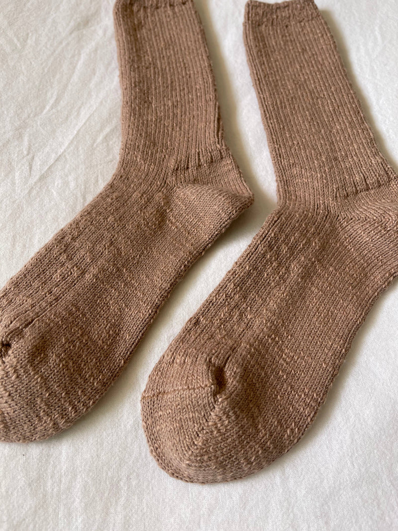 Cottage Socks - Flax