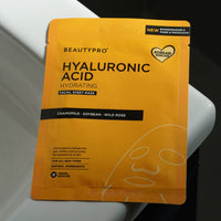 HYALURONIC ACID Hydrating Facial Sheet Mask - 100% Biodegradable