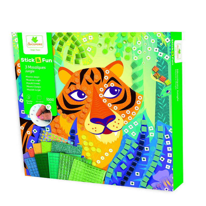 Stick 'n Fun Mosaic Jungle Kit