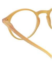 #D Reading Glasses - Golden Glow