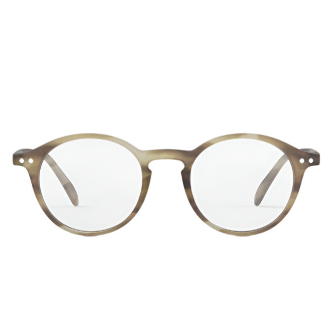 #D Reading Glasses - Smoky Brown