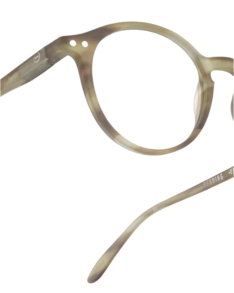 #D Reading Glasses - Smoky Brown