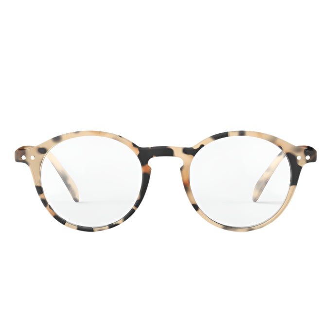 #D Reading Glasses - Light Tortoise