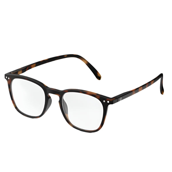 #E Reading Glasses - Tortoise