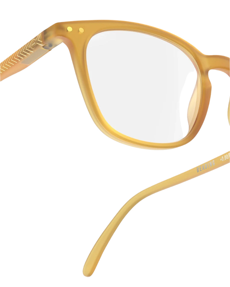 #E Reading Glasses - Golden Glow