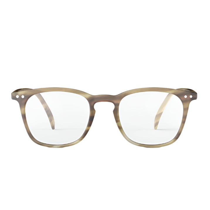 #E Reading Glasses - Smoky Brown