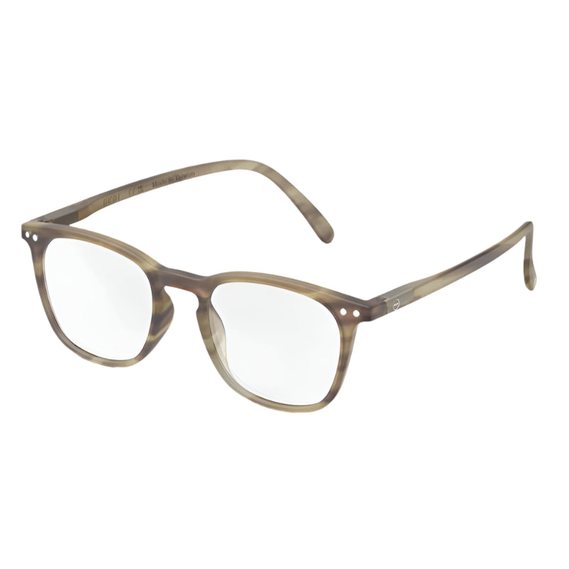 #E Reading Glasses - Smoky Brown