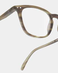 #E Reading Glasses - Smoky Brown