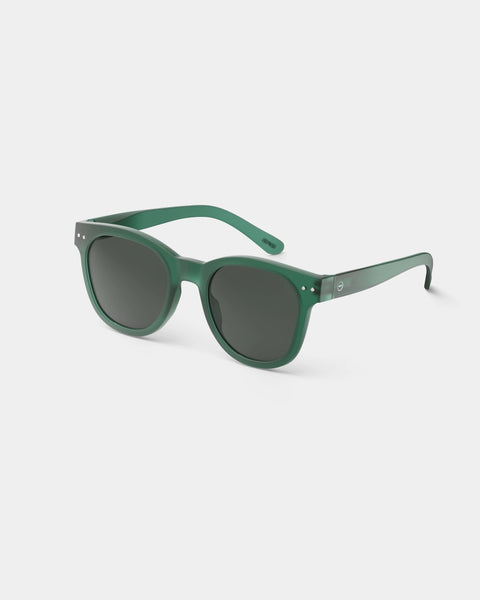 #N Sunglasses - Green Crystal