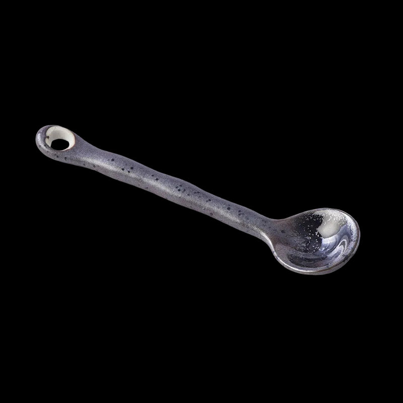 Black Speckle Spoon 12cm