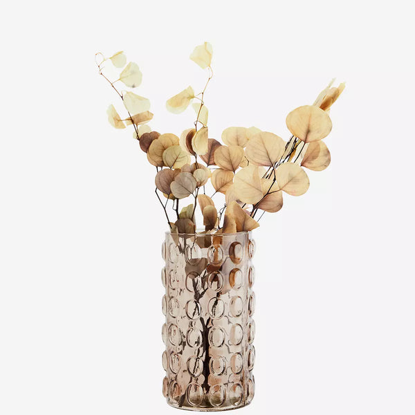 Madam Stoltz - Glass Vase with Bubbles
