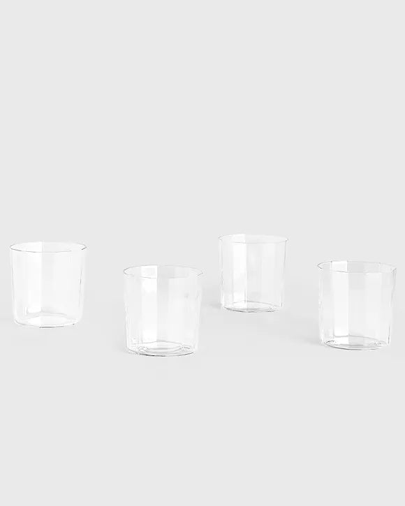 Angle Glass - Set of 4 - Wide