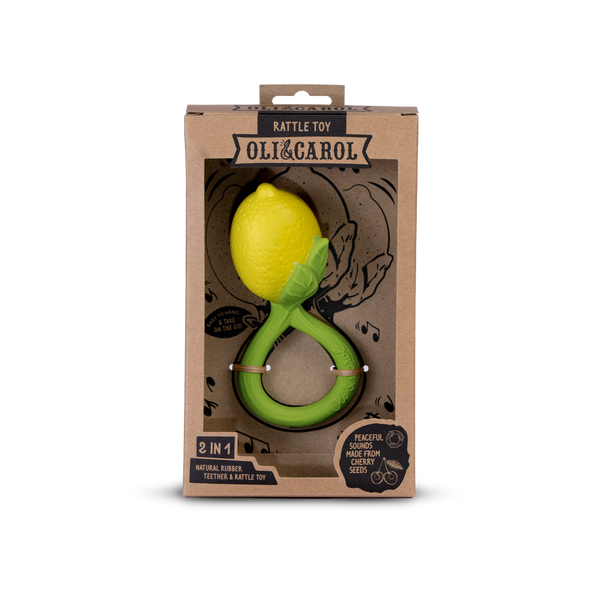 Lemon Rattle and Teether