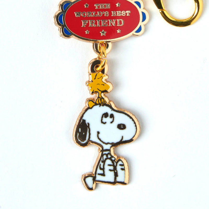 Peanuts World's Best Friend Keyring