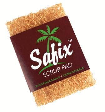 ecoLiving - Safix Coconut Fibre Scrub Jumbo Pad (Large Size)