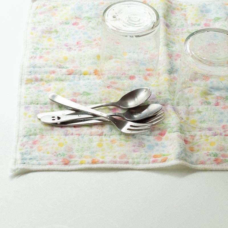 Printed Japanese Dishcloth - Japanese Matcha Sweets