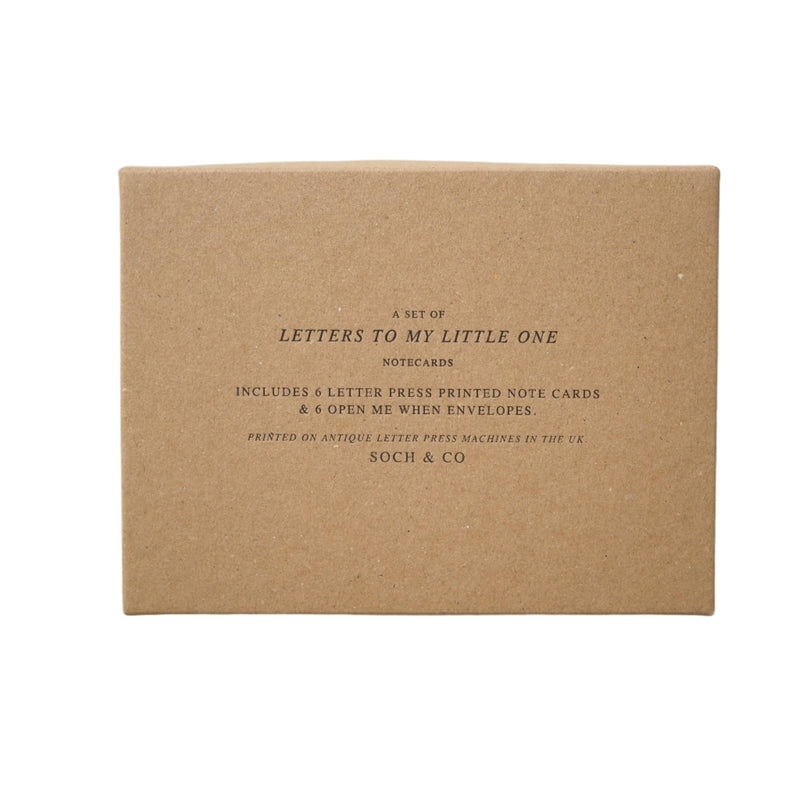 'Letters to My Little One' Notecard Set