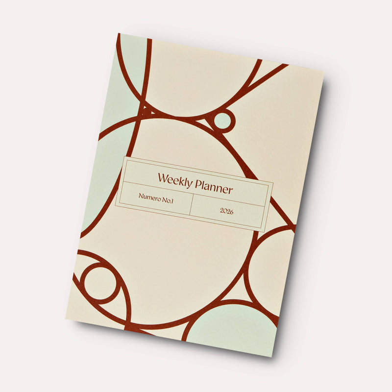 Numero 2026 Dated Weekly Planner Book