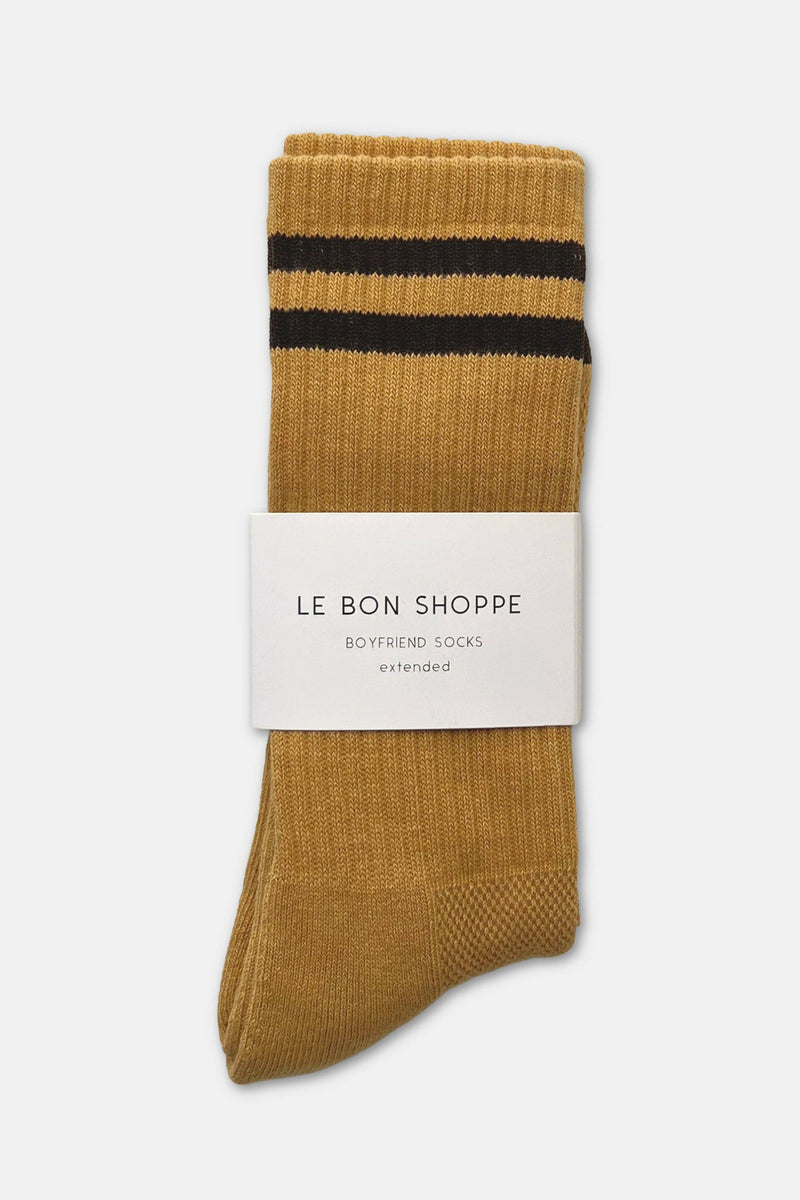 Extended Boyfriend Socks - Powder Blue