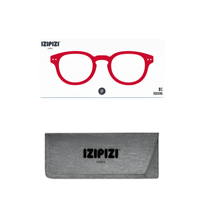 #C Reading Glasses - Red Tape