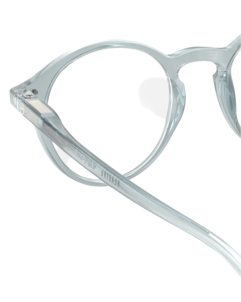 #D Reading Glasses - Frozen Blue
