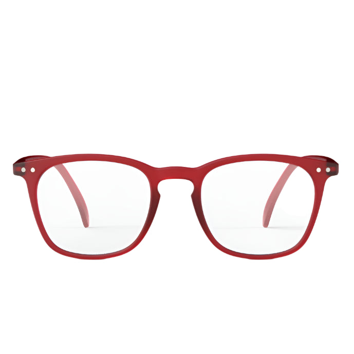 #E Reading Glasses - Rosy Red