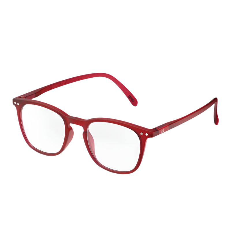 #E Reading Glasses - Rosy Red