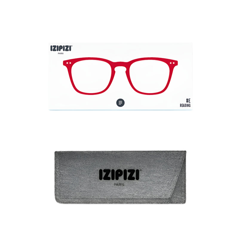 #E Reading Glasses - Rosy Red