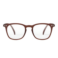 #E Reading Glasses - Mahogany