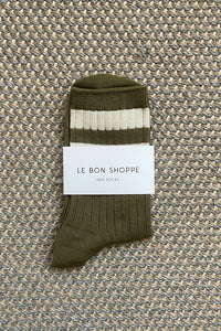 Le Bon Shoppe - Her Socks - Varsity Tandoori