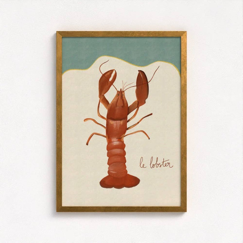 Queen of the Rodeo - Giclee art Print - Le Lobster: A3