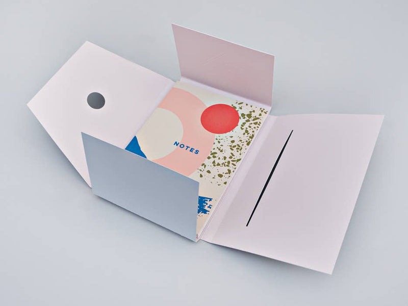 Memphis Brush Lay Flat Notebook
