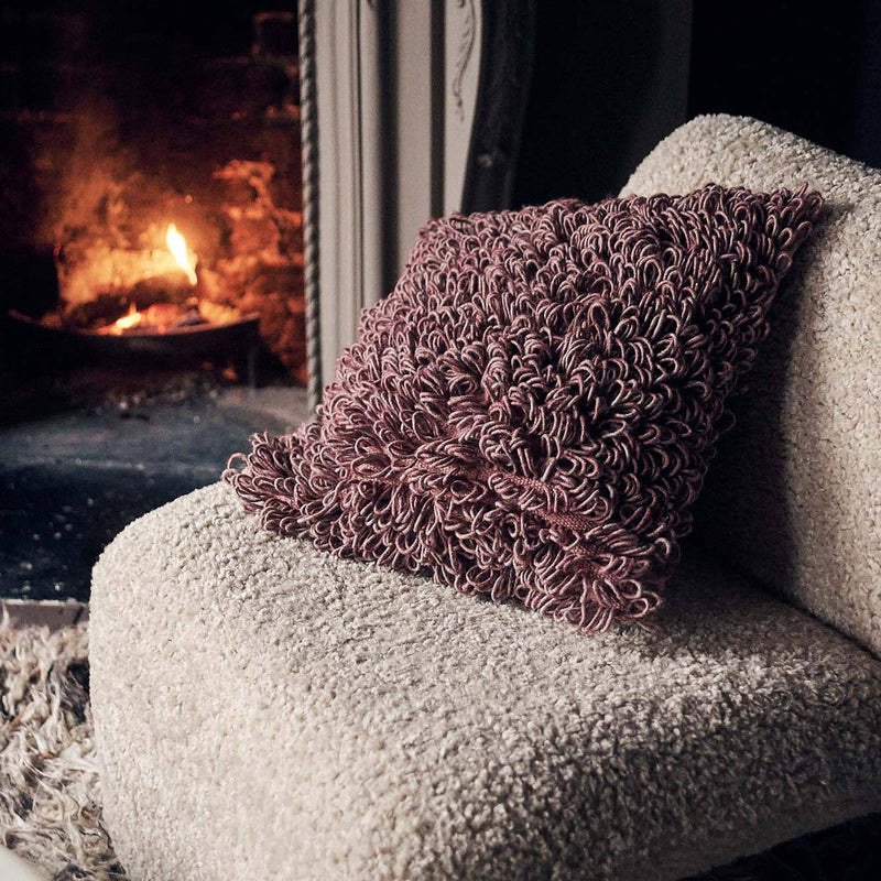 Harlem Textured Shaggy Cushion