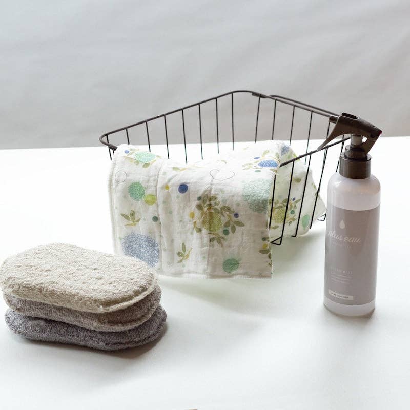 Printed Japanese Dishcloth - Japanese Matcha Sweets