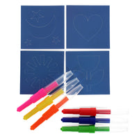 Magic Rainbow Coloured Blow Pens