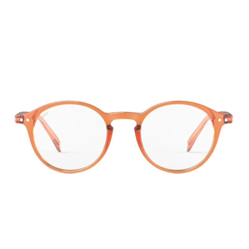 #D Reading Glasses - Orange Smash