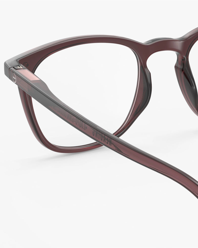 #E Reading Glasses - Old Leather