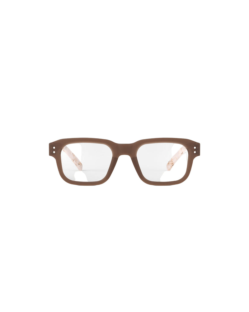 #QUOTE Reading Glasses - Light Marble