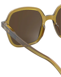 #Office Sunglasses - Golden Green