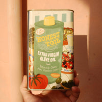 1 Litre Can of Extra Virgin Olive Oil by Honest Toil