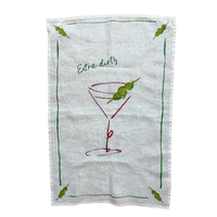 Extra Dirty - Martini Linen Teatowel