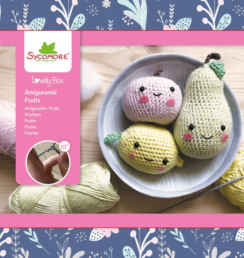 Crochet Set - Amigurumi Fruits