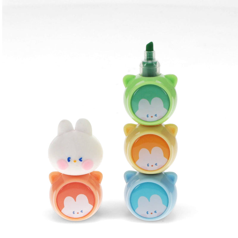 Stackable Highlighter Set - Bunny