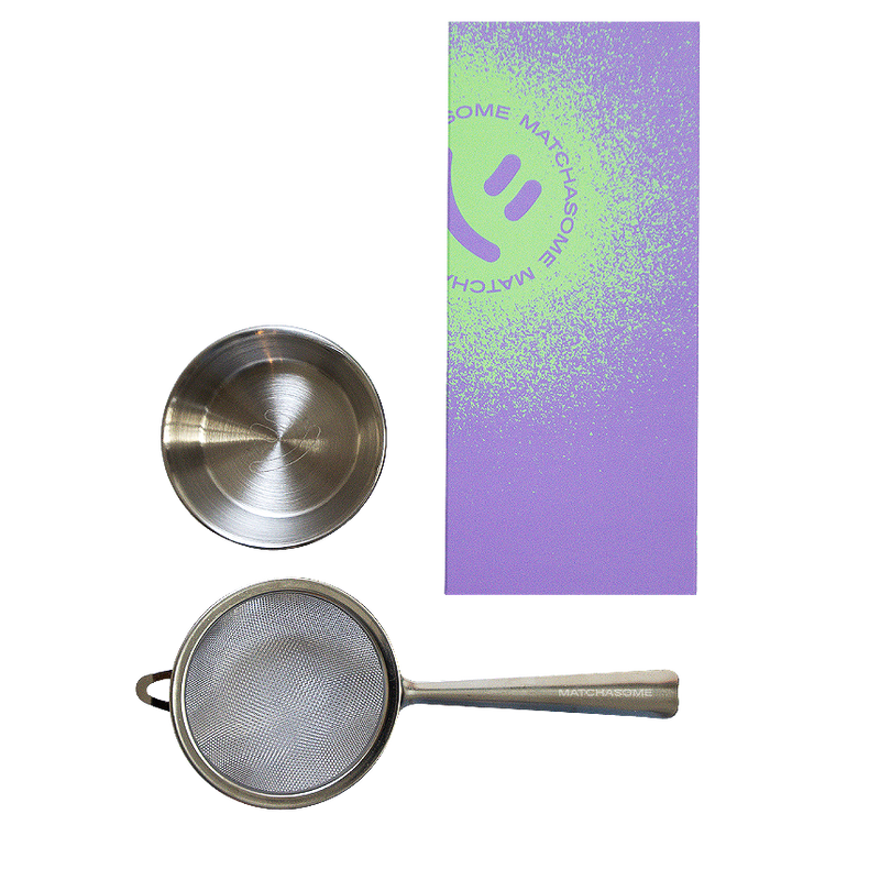 Matcha Sifter With Saucer