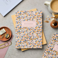 Vol 49: Ruled Patricia Yellow Lay Flat Notebook
