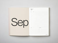 Brown A5 Lay Flat 2026 Planner