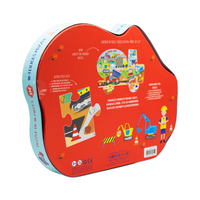 Floss and Rock - UK - Construction 40pc "Truck" Shaped Jigsaw with Shaped Box