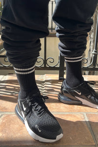 Extended Boyfriend Socks - Moss