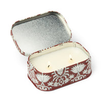 Cherie Printed Tin Candle - French Linen & Orris