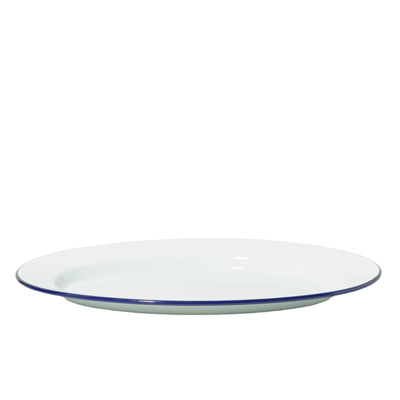 Oval Plate - White